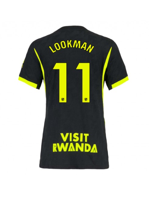 Ženski Nogometna dresi replika Atletico Madrid Ademola Lookman #11 Gostujoči 2026-27 Kratek rokav Ženski Nogometna dresi replika Atletico Madrid Ademola Lookman #11 Gostujoči 2026-27 Kratek rokav